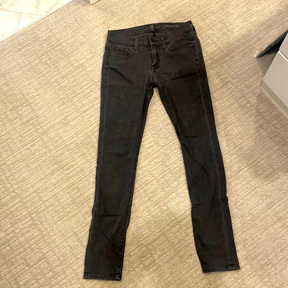 7 for All Mankind Black Jeans